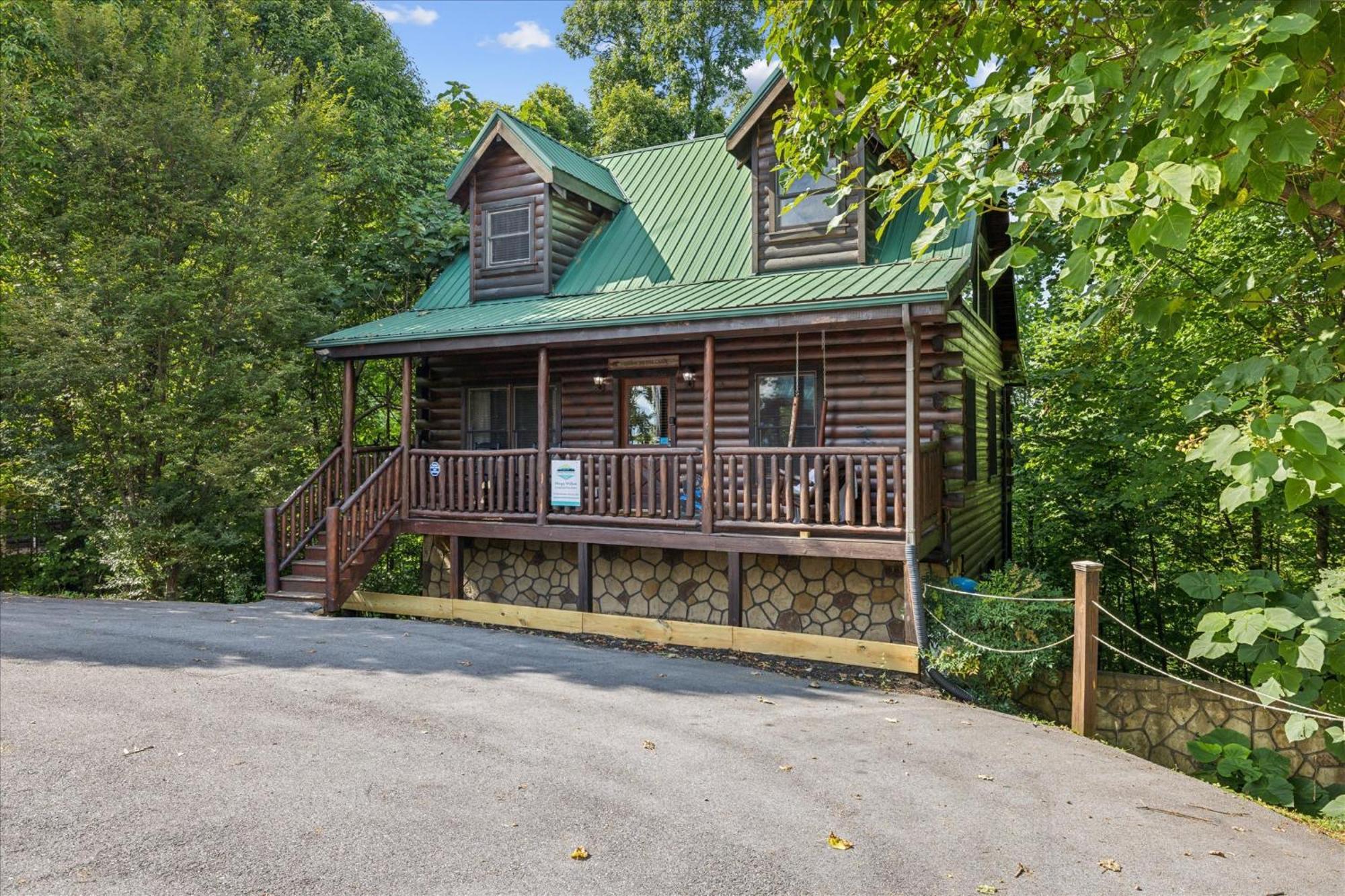 Sleepy Willow Cabin Sevierville Bagian luar foto