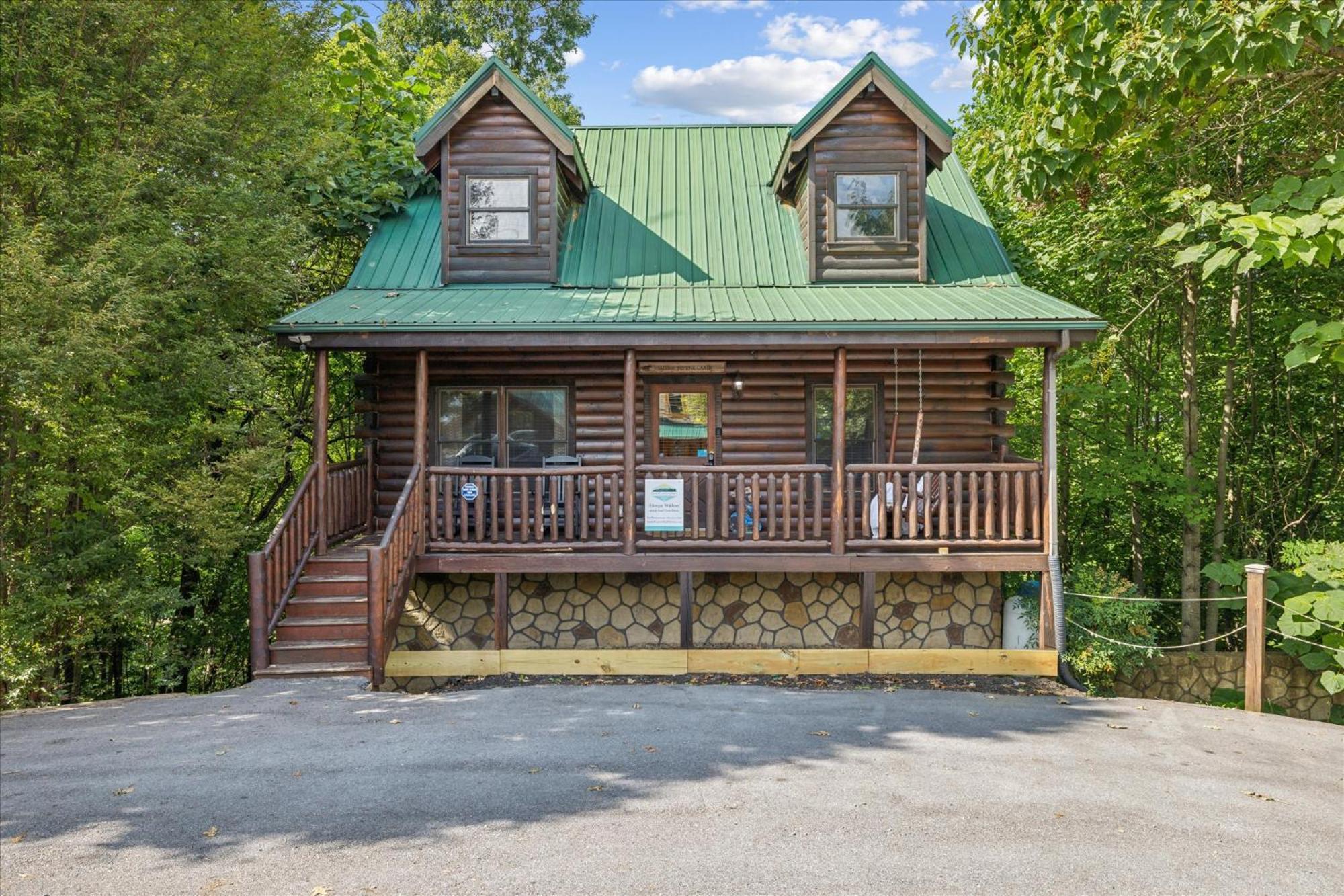 Sleepy Willow Cabin Sevierville Bagian luar foto