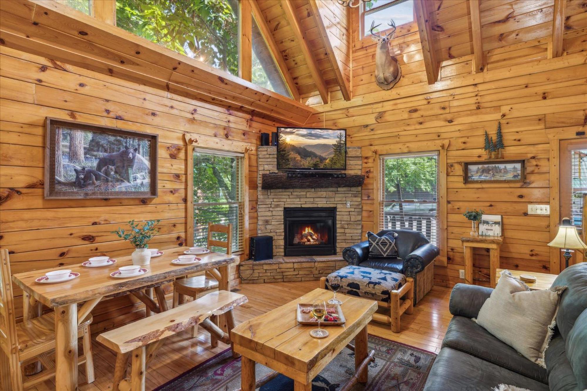 Sleepy Willow Cabin Sevierville Bagian luar foto