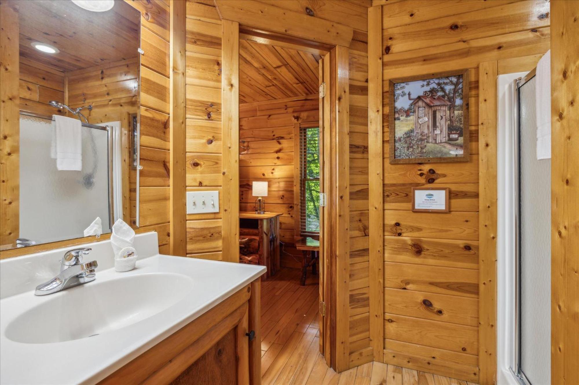 Sleepy Willow Cabin Sevierville Bagian luar foto